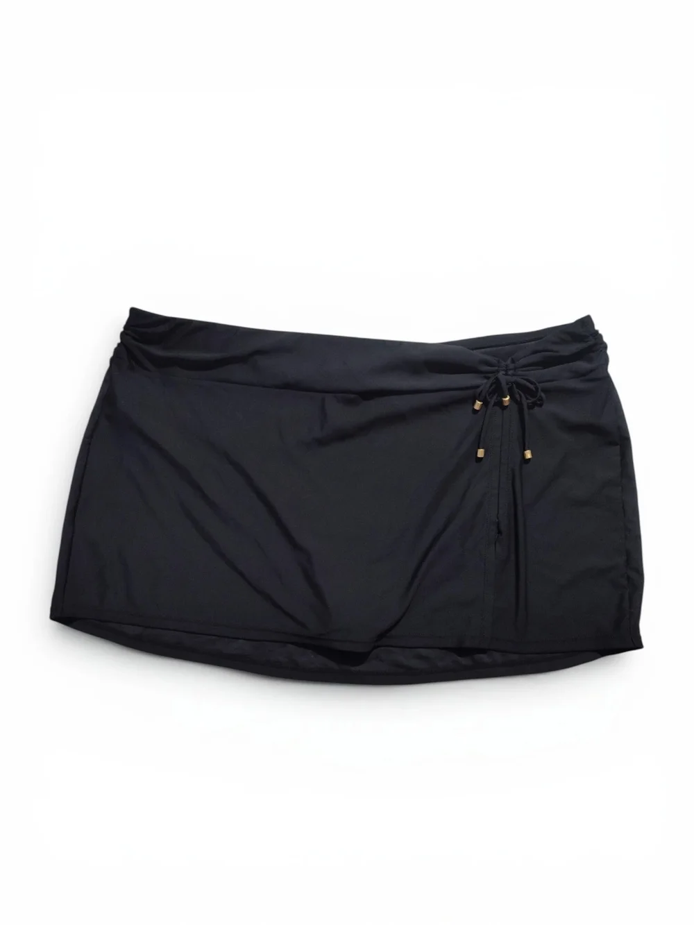 Time & Tru Black Swim Skort BottomsWomens Size 2X (20W-22W)